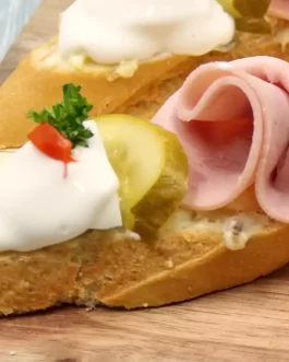 Mini chlebíček vajíčkový