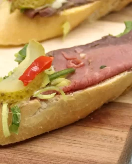 Mini chlebíček roastbeef